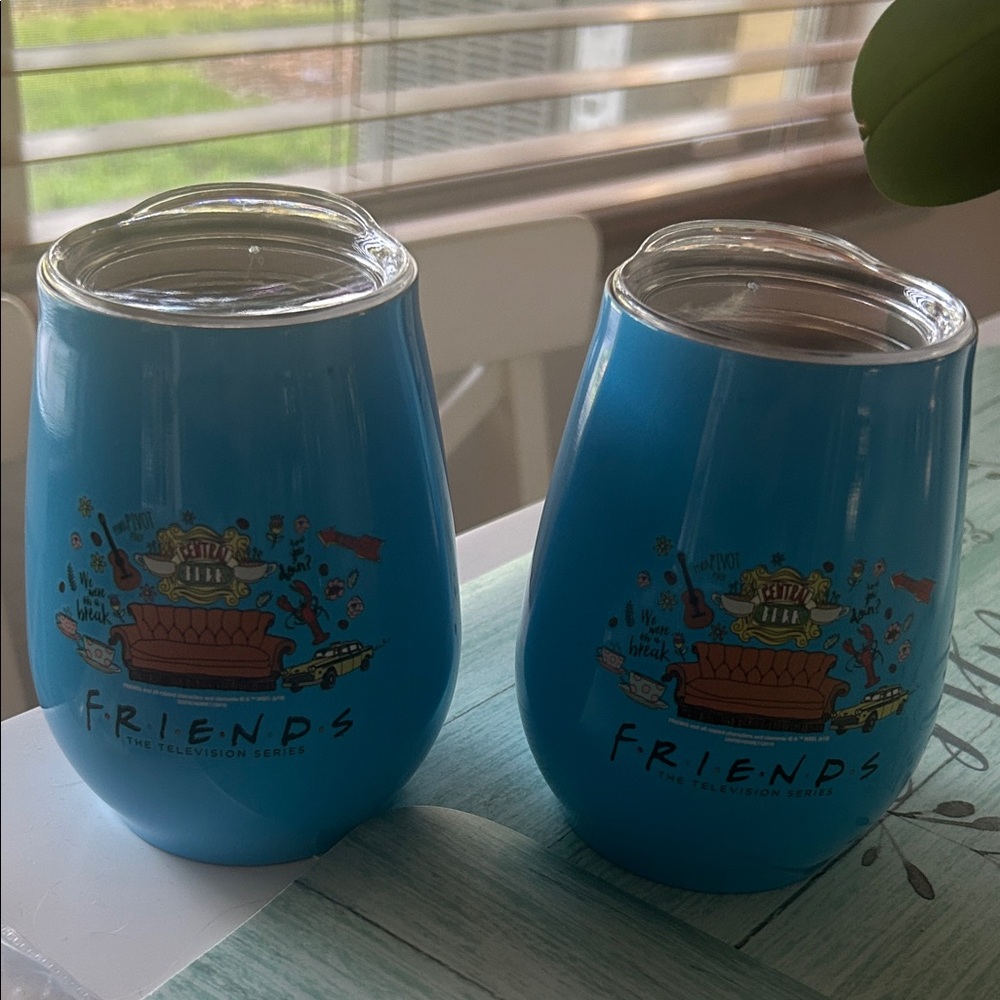 FRIENDS Blue Drinkware Set